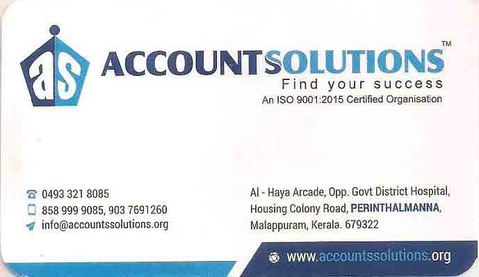 ACCOUNT SOLUTIONS